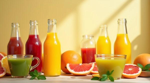 Explorez le monde coloré des jus de fruits bienfaisants